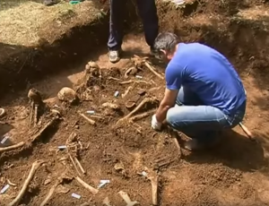 Široki Brijeg: Iskapanje masovne grobnice u Dubravi (Knešpolje)